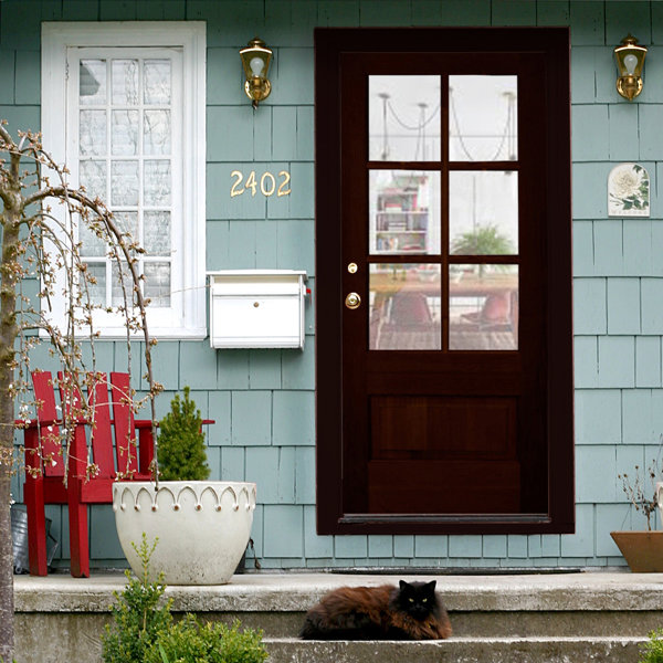 Home Doors Ready to Install Fir Prehung Front Entry Door Wayfair